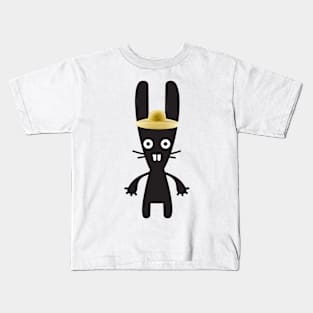 farmer bunny Kids T-Shirt